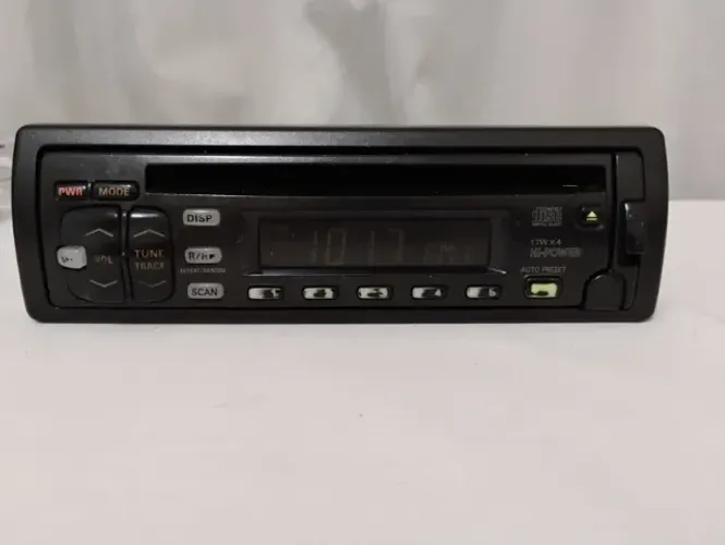 Rádio Toca CDS Automotivo Panasonic. Testado e funcionando parcialmente. Leia a descrição.