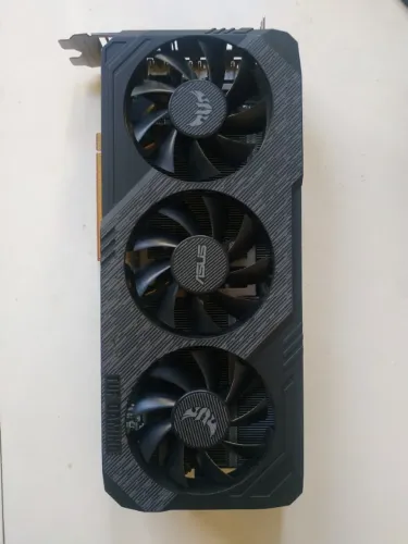 Placa De Vídeo Asus Tuf Rx 5600xt 6gb Gddr6 Gaming (Usado)