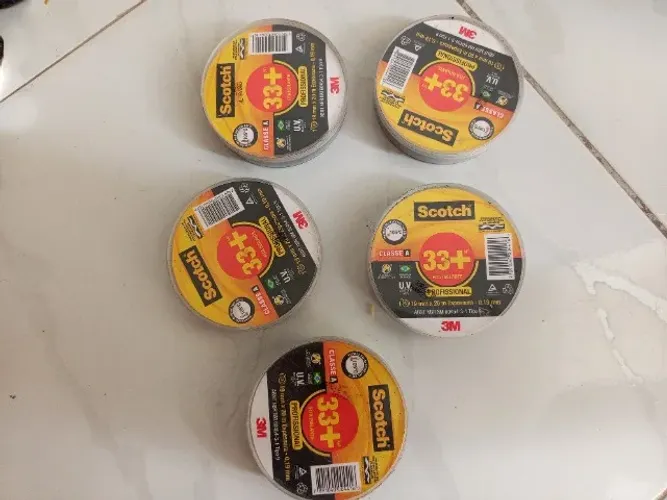 Fita isolante 33M+ 19mm x 20m