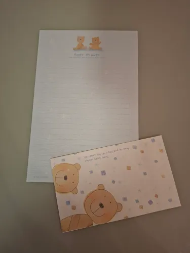 Papel de carta coleção com envelope