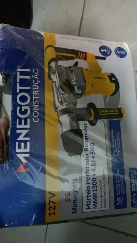 Martelete Rompedor 5KG 4,8J 1300W MMR1300 220V - Menegotti