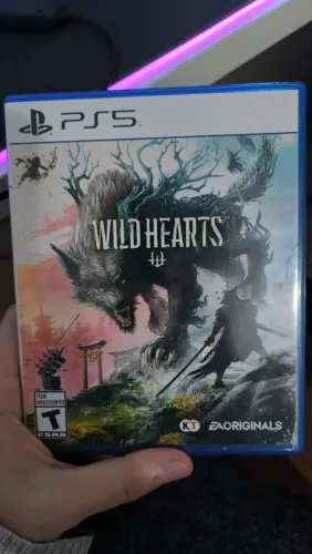 Wild hearts mídia física ps5 seminovo 