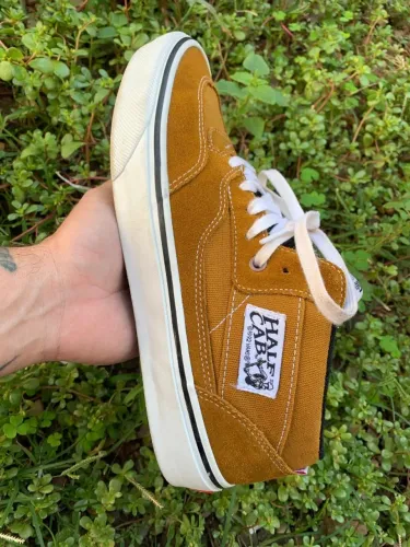 Tênis Vans Skate Half Cab Mostarda / Amarelo - Tamanho 41