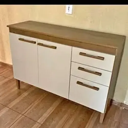 Balcão P/ Cozinha Modena 1.20cm de Largura Diretamente da Fabrica