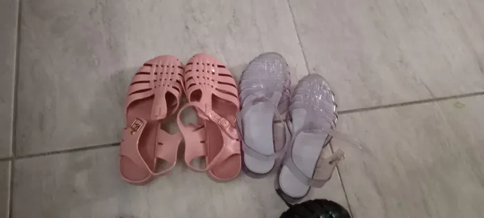 Kit 2 Sandálias Feminina Confortável Em Pvc