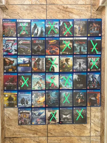 Vendo jogos de Ps4 / Ps5 Playstation Sony
