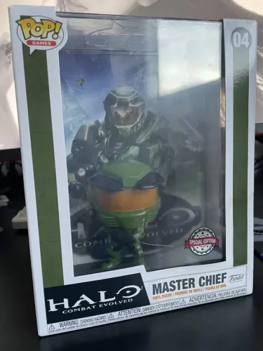 Funko Pop Game Cover Halo Master Chief XBOX #04