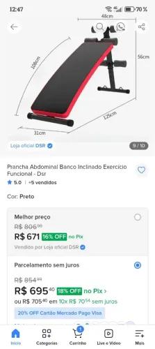 Prancha abdominal Dsr