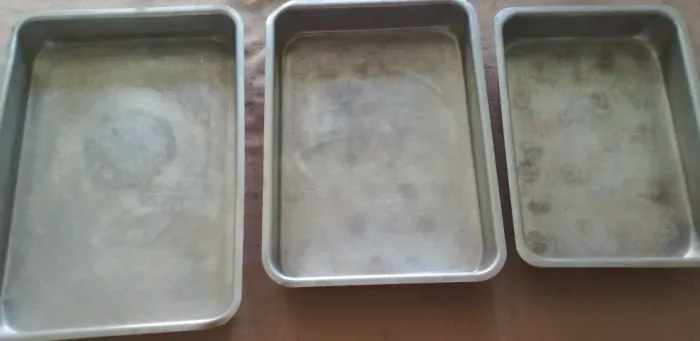 Bandejas de Aluminio seminovas.