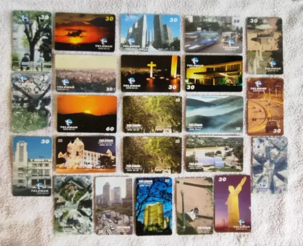 Cartões Telefônicos - varias séries de MG - leia o anúncio