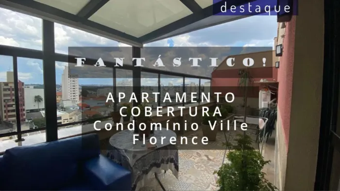 APARTAMENTO PARA VENDA NO CONDOMÍNIO VILLE FLORENCE CENTRO JUNDIAÍ
