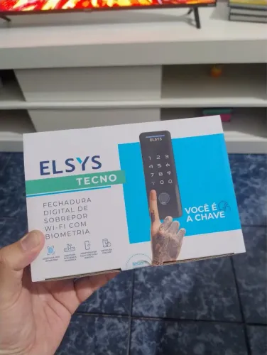Fechadura Digital Elsys - Lacrado e Nota Fiscal da Claro