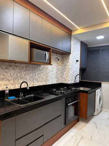 Apartamento mobiliado de alto padrão