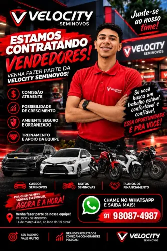 Vaga pra vendedor!