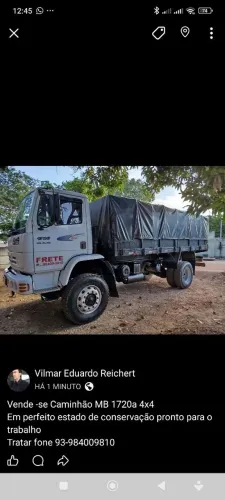 Vende -se Caminhão MB 1720a 4x4