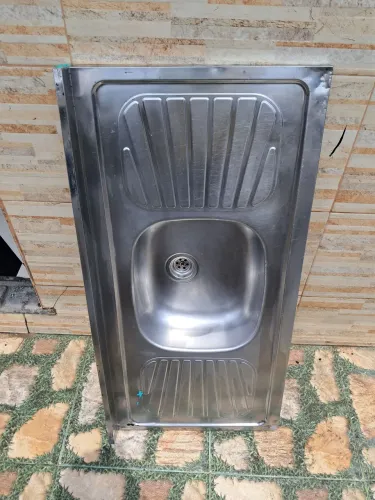 Cuba/Pia de Inox Tramontina Usada
