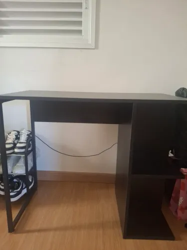 Escrivaninha Mesa Para Computador Gamer Cor Preto