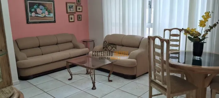 Apartamento na praia com 3 dormitórios/suíte/garagem/elevador à venda, 120 m² por R$ 1.000