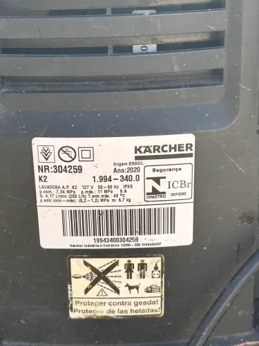 Lavadora alta pressão Karcher K2 