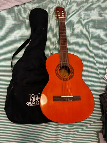 Violão Ashland by Crafter AC-10/PAM + Capa + Suporte de Parede