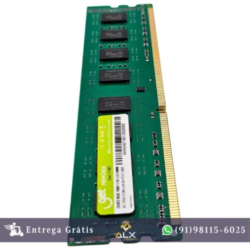 Memória Ram Desktop 8gb 1600mhz Ddr3, 1,5v, Lo-dimm, Get Bulk Oem *ENTREGA GRÁTIS*