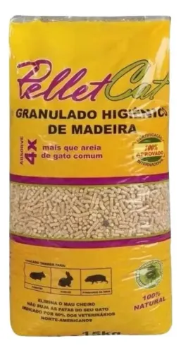 VENDO GRANULADO HIGIÊNICO DE MADEIRA 15kg