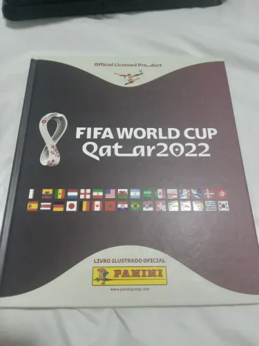 Album copa 2022 capa dura a colar