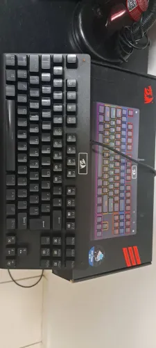 Teclado Mecânico Redragon Dark Avenger Switch Blue