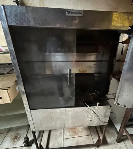 Assador Frango Gás tubular 