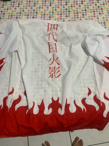 Manto cosplay Minato namikaze( o quarto hokage ) fantasia