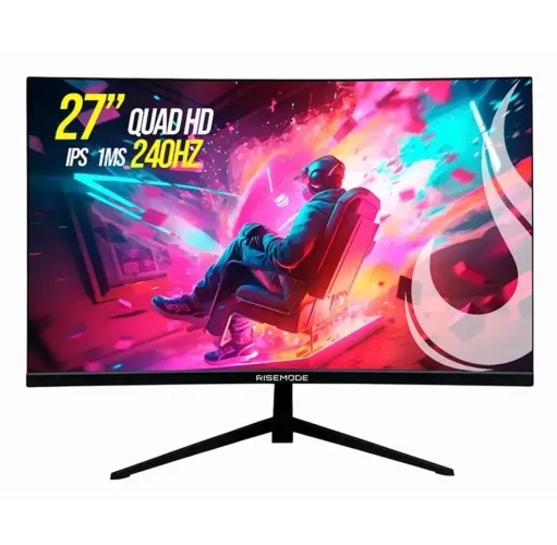 Monitor Gamer Curvo RiseMode 27 - 240hz