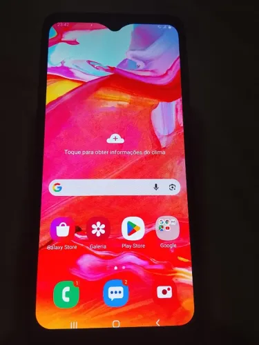 Samsung Galaxy A70 128GB / 6GB RAM | NFC / Reconhecimento Facial/ digital na tela