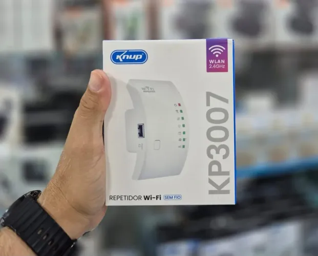 Repetidor Wi-Fi 2.4GHz Bivolt 110/220V (SOMOS LOJA)