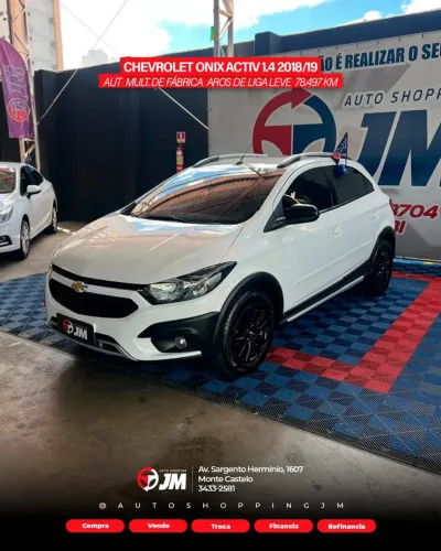 Chevrolet Onix Activ 1.4 8V Flex Aut. 4P 2018