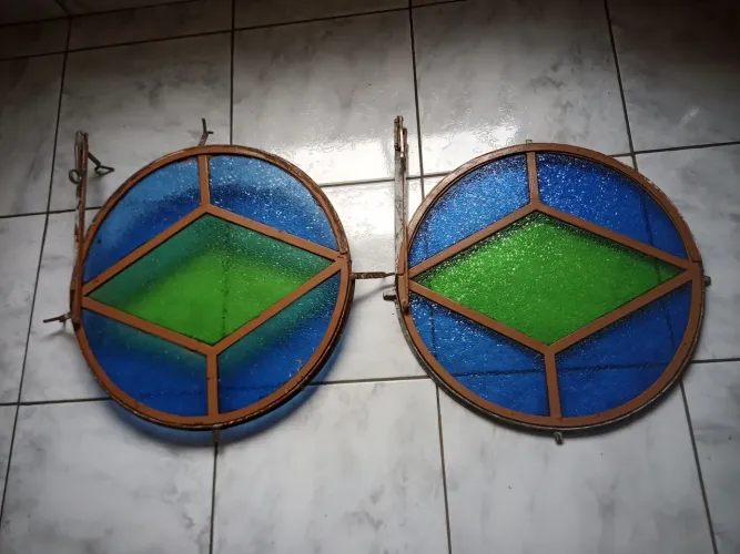 Janelas vintage vitral