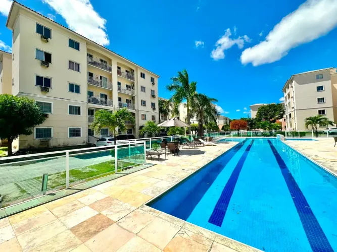 Ed Terraço dos Ventos - Mobiliado - 65m² - 3 quartos - Elevador - Lazer - Cambeba/Parque I
