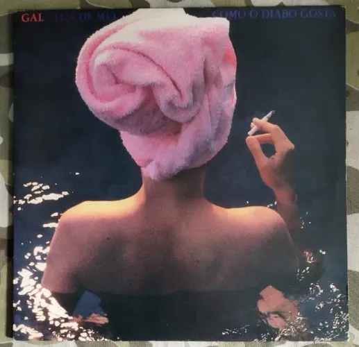 Vinil LP Gal Costa Lua De Mel Como O Diabo Gosta Com Encarte (1987) MPB