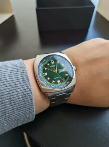 Seiko Recraft SNKM97 Automático 7S26 Verde - Raro / Descontinuado