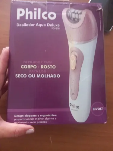 Depilador Philco Aqua Deluxe Bivolt - Pouquíssimo Usado