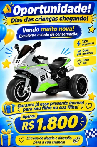 Vendo Moto Elétrica