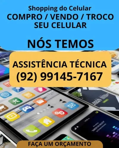 ASSISTÊNCIA TÉCNICA DE CELULAR E NOTEBOOK