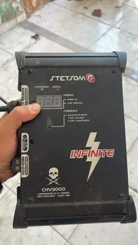 Vendo módulo 40000 + Fonte stetson CHV 3000 + bateria de lídio!!