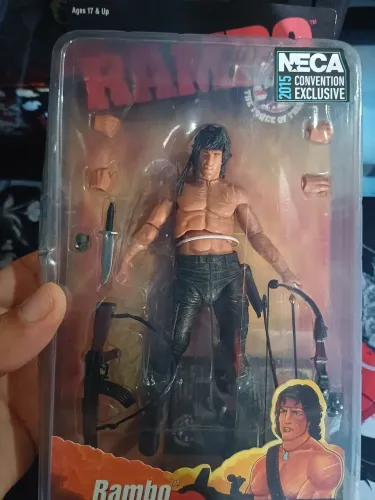 Neca rambo lacrado novo