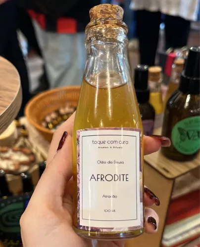 Óleo Afrodite ? Corporal, Capilar e Ritualístico