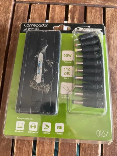 Carregador universal compatível com notebook 90W
