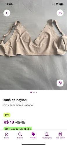 Sutiã de natalina