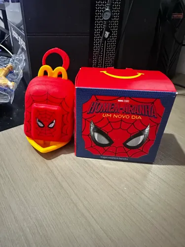 Chaveiro Mochila Homem Aranha McDonald?s Filme 2026
