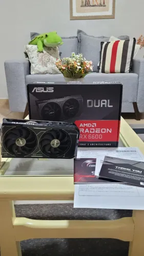 RX 6600 8GB - ASUS (NOVA NA GARANTIA)