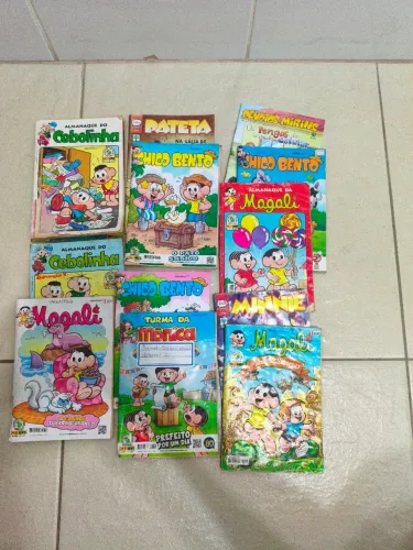 Revistinhas usadas