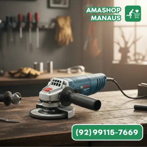 Esmerilhadeira Angular Bosch GWS 850W 4.1/2" Professional